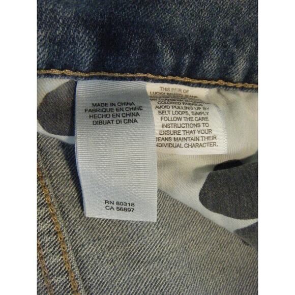 Lucky Brand Size 12/31 Brooke Skinny Light Washed Women's Jeans - Picture 6 of 7